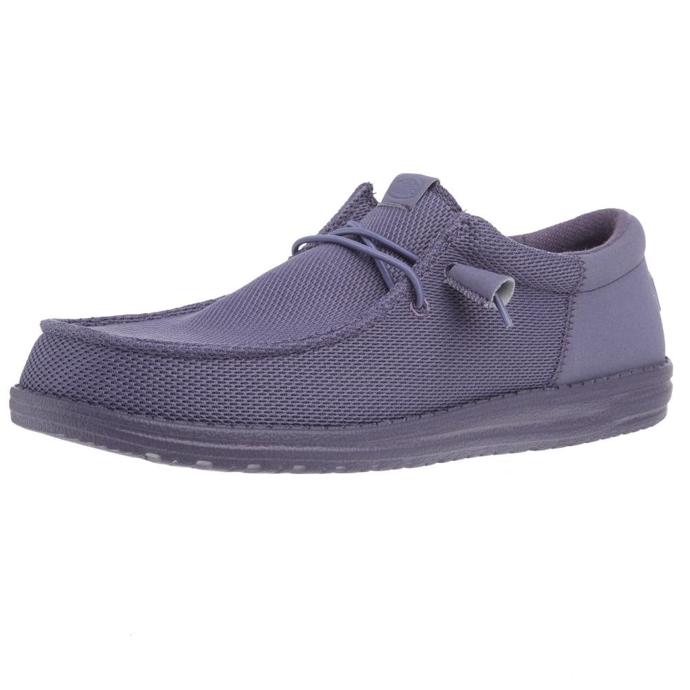 Hey Dude Men`s Dark Lilac Wally Funk Mono Casual Shoe