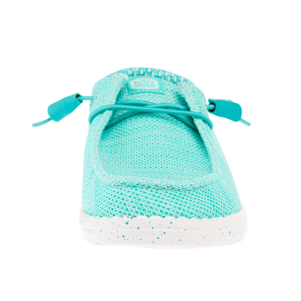 Hey Dude Women`s Ceramic Blue Wendy Stretch Sox Casual